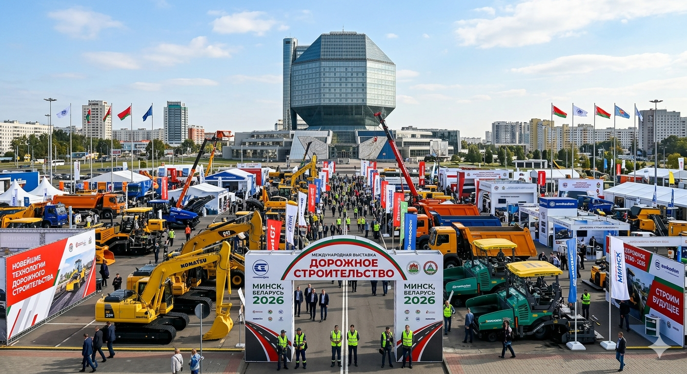 Выставка «Дорожное строительство» (Road Construction 2026): Вектор на умную и безопасную инфраструктуру